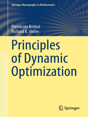 cover image of Principles of Dynamic Optimization